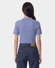 SRC Ribbed Polo - Softee Sporty & Rich Sale