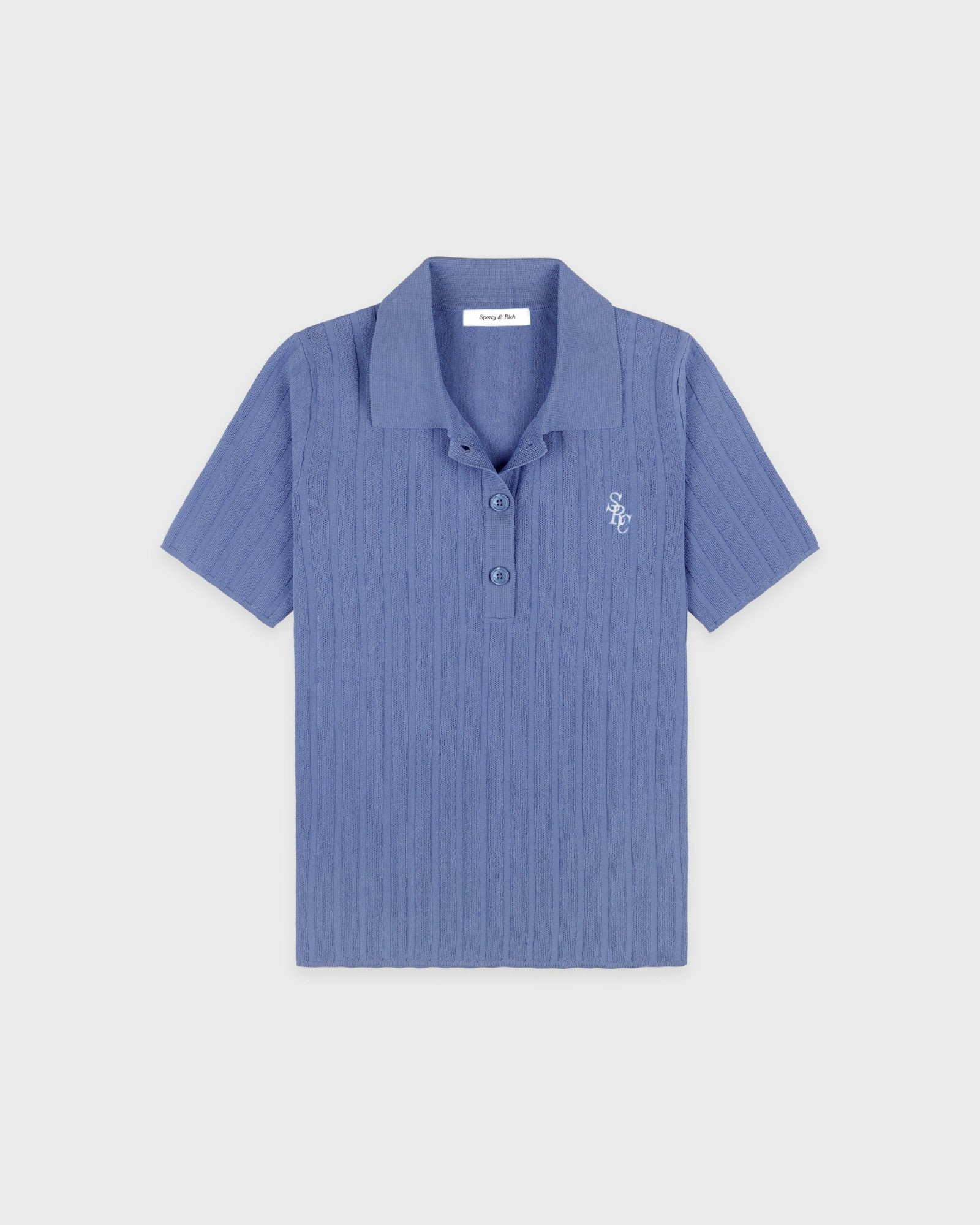 SRC Ribbed Polo - Softee Sporty & Rich Sale