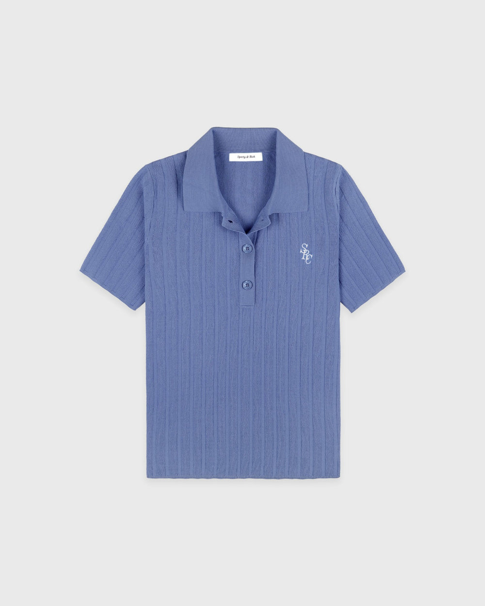 SRC Ribbed Polo - Softee Sporty & Rich Sale