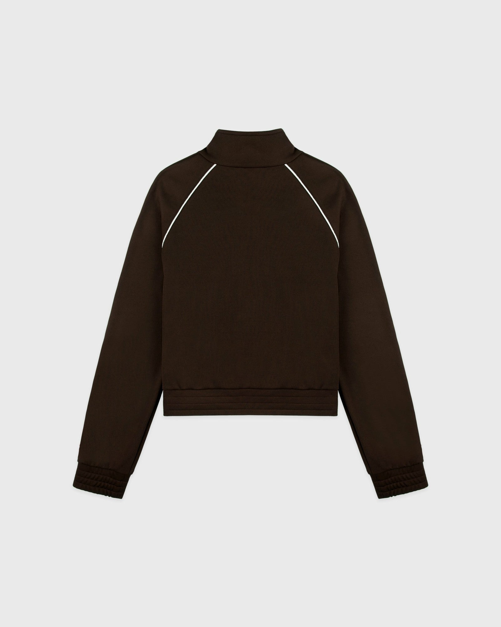 Serif Logo Retro Track Jacket - Cioco/White Sporty & Rich Discount