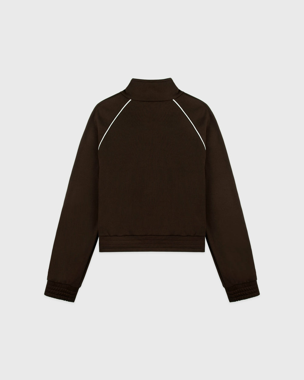 Serif Logo Retro Track Jacket - Cioco/White Sporty & Rich Discount