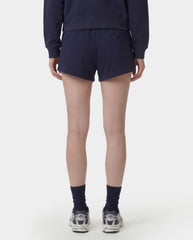 NY Crest Embroidered Disco Short - Dark Navy Sporty & Rich Outlet
