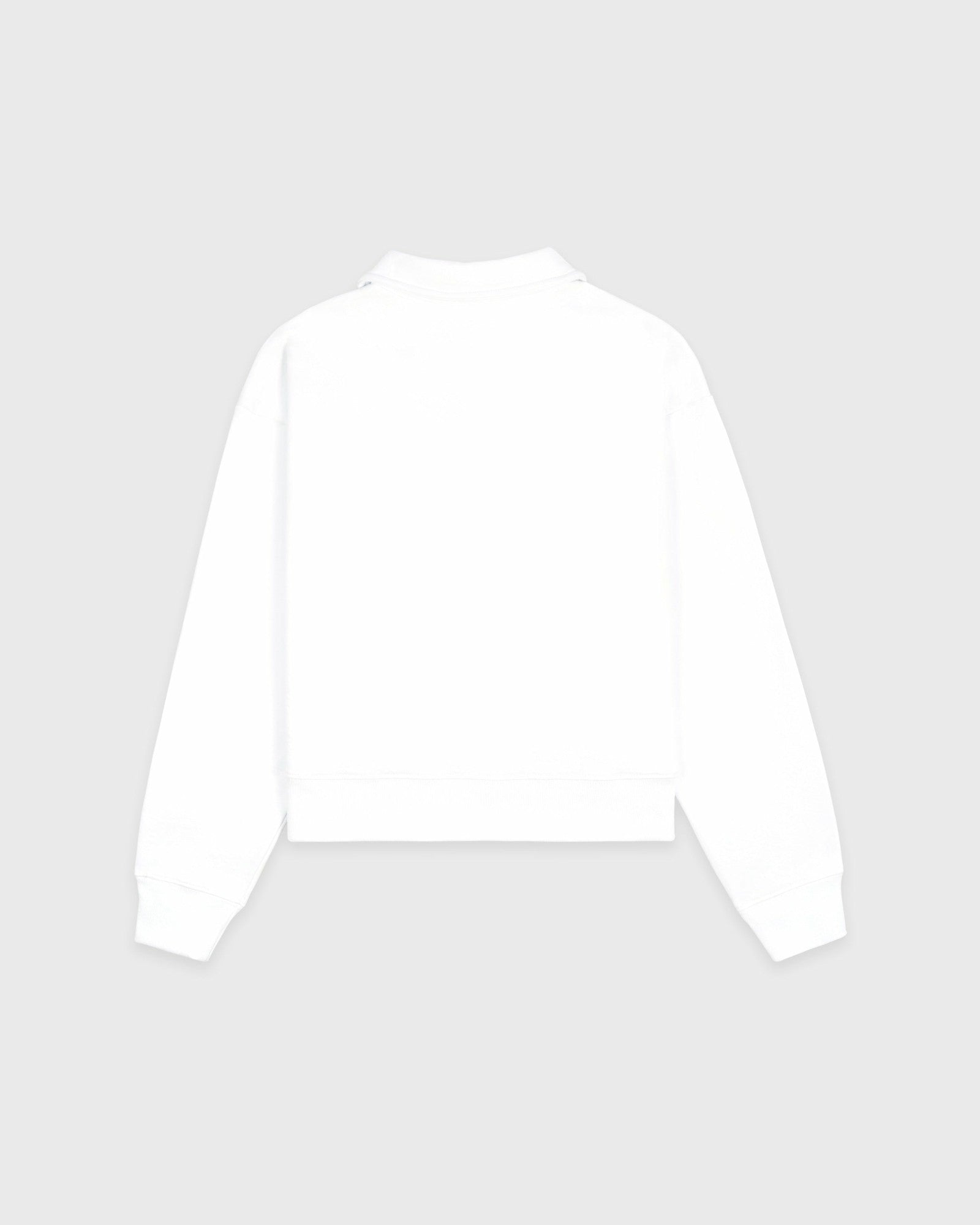 NY Crest Embroidered Polo - White Sporty & Rich Sale