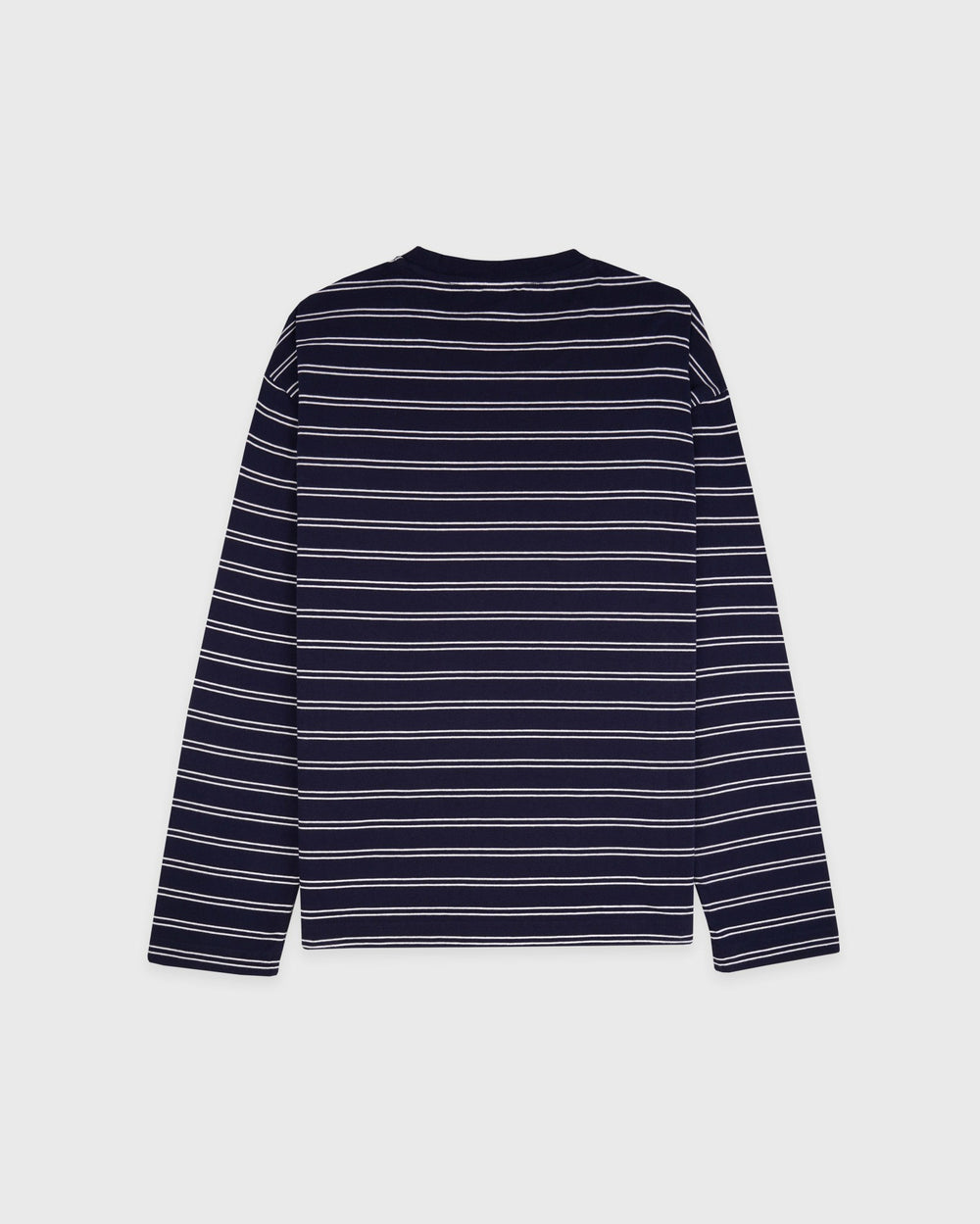 Signature Logo Easy Longsleeve - Dark Navy Sporty & Rich For Sale