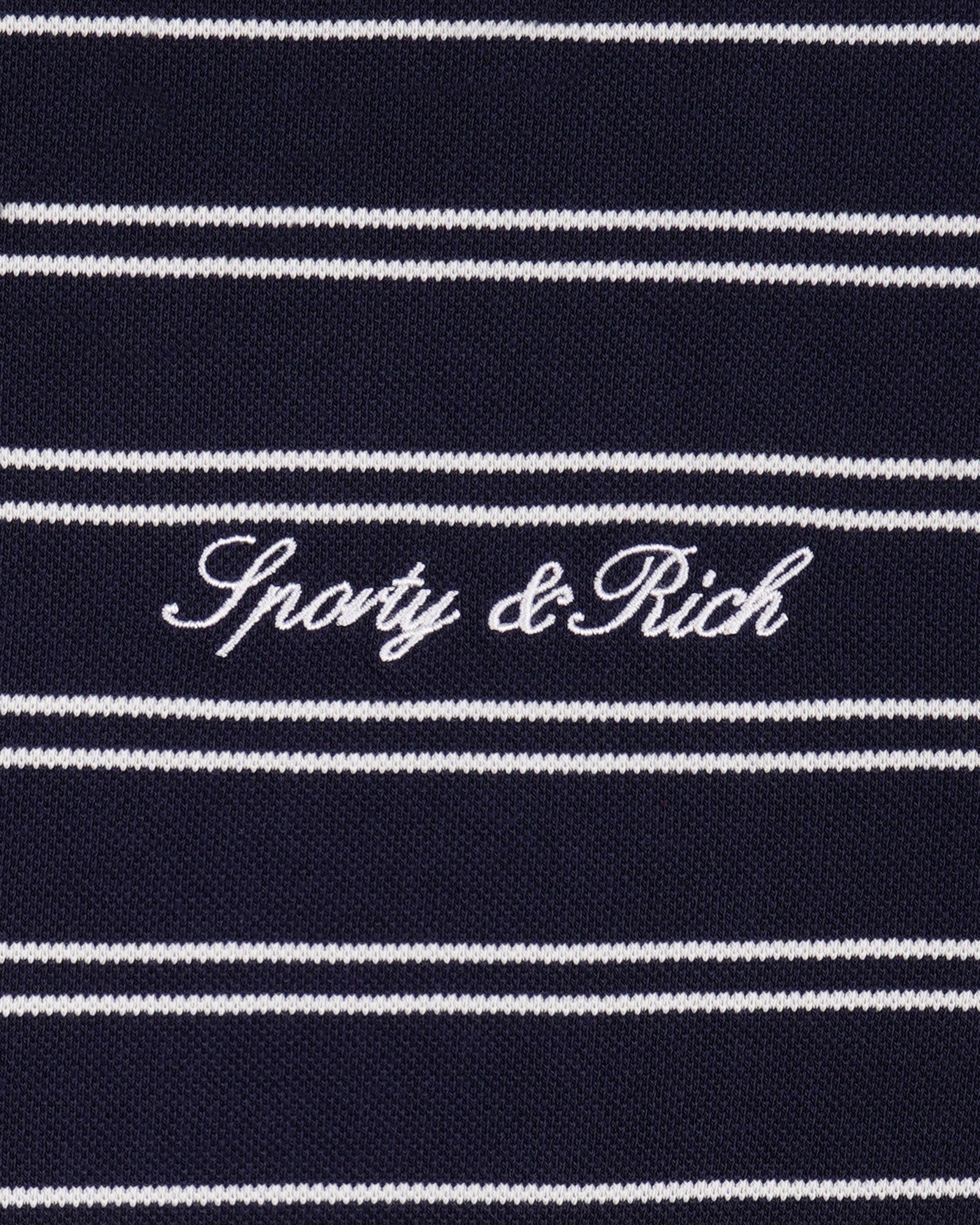 Signature Logo Polo - Dark Navy Sporty & Rich Outlet