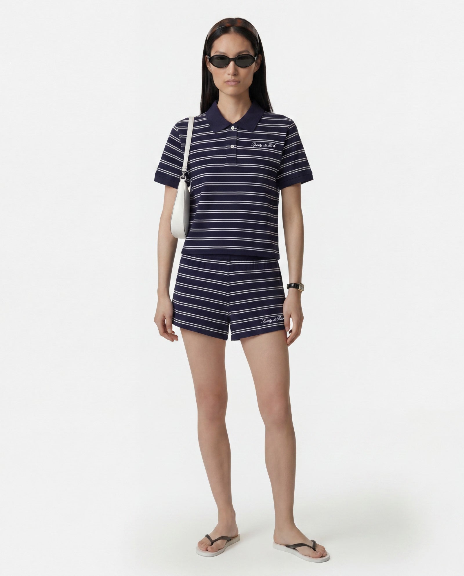 Signature Logo Short Short - Dark Navy Sporty & Rich US