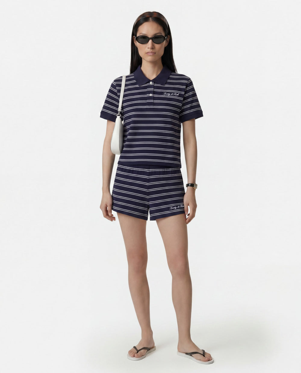 Signature Logo Short Short - Dark Navy Sporty & Rich US
