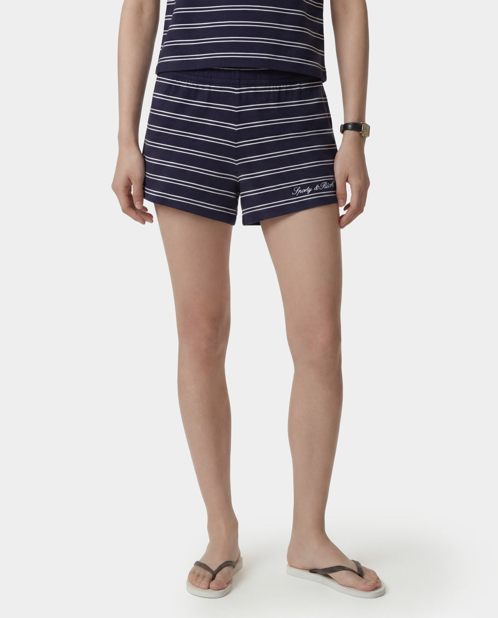 Signature Logo Short Short - Dark Navy Sporty & Rich US