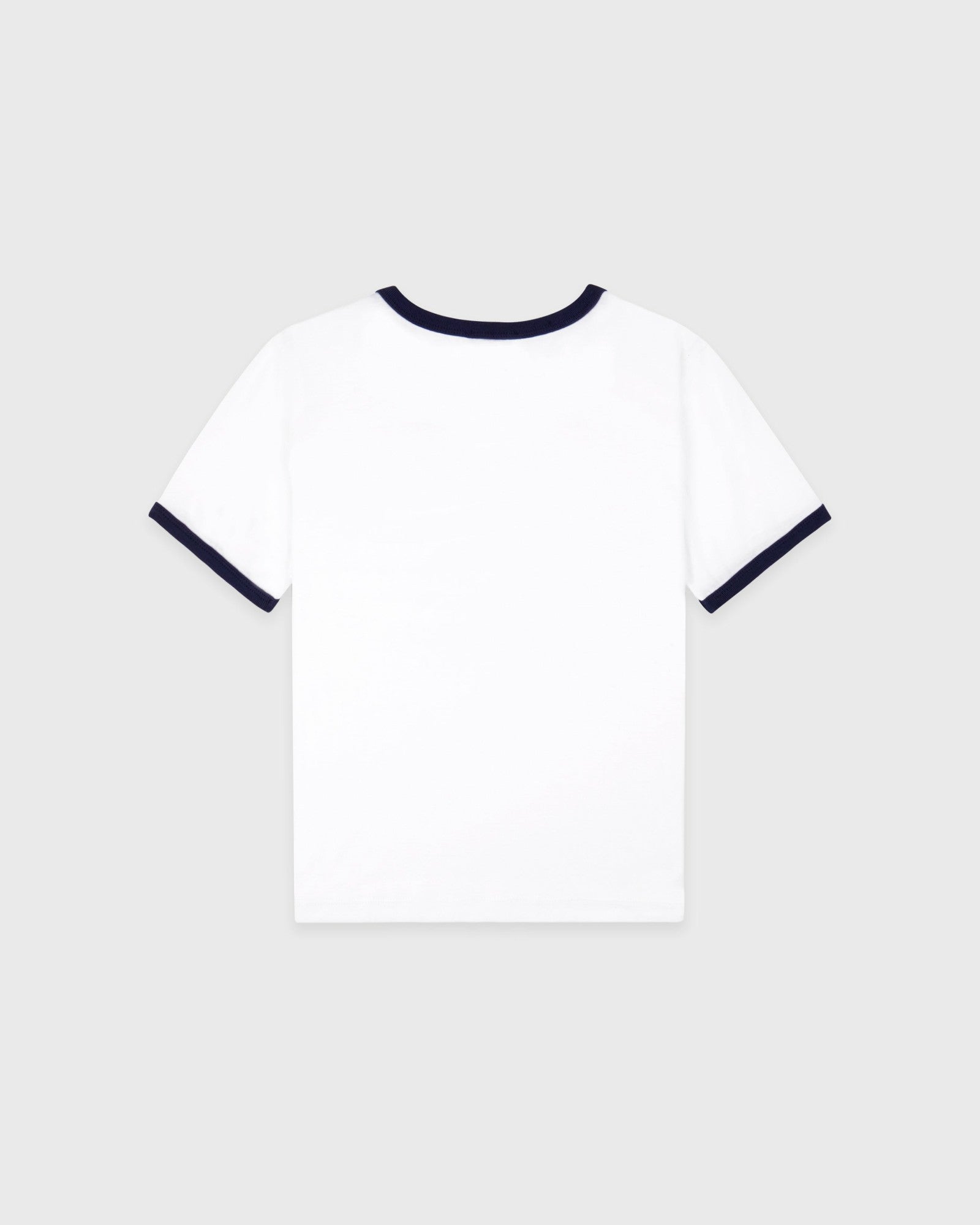 California Emblem Soft Ringer Tee - White/Dark Navy Sporty & Rich Online