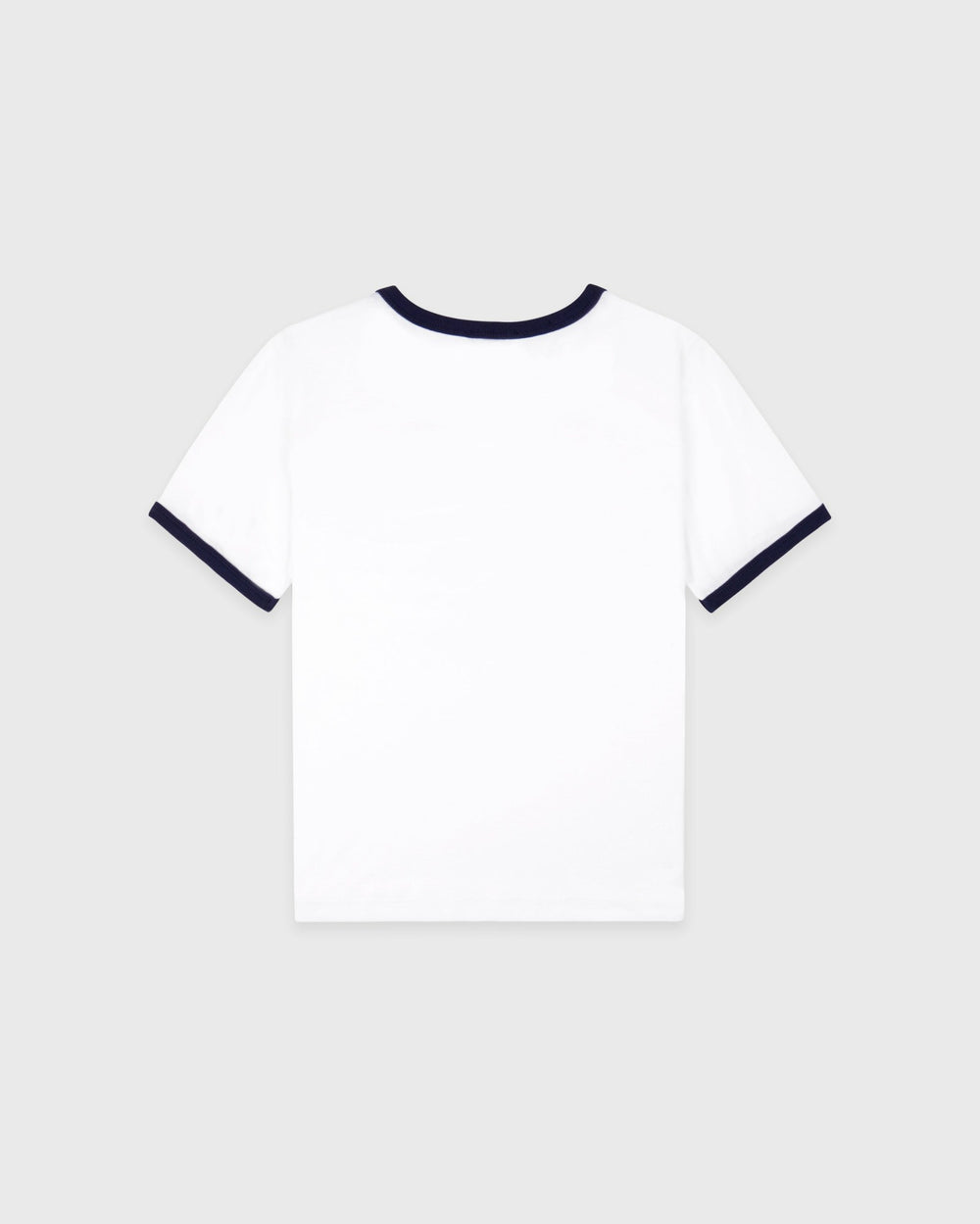 California Emblem Soft Ringer Tee - White/Dark Navy Sporty & Rich Online