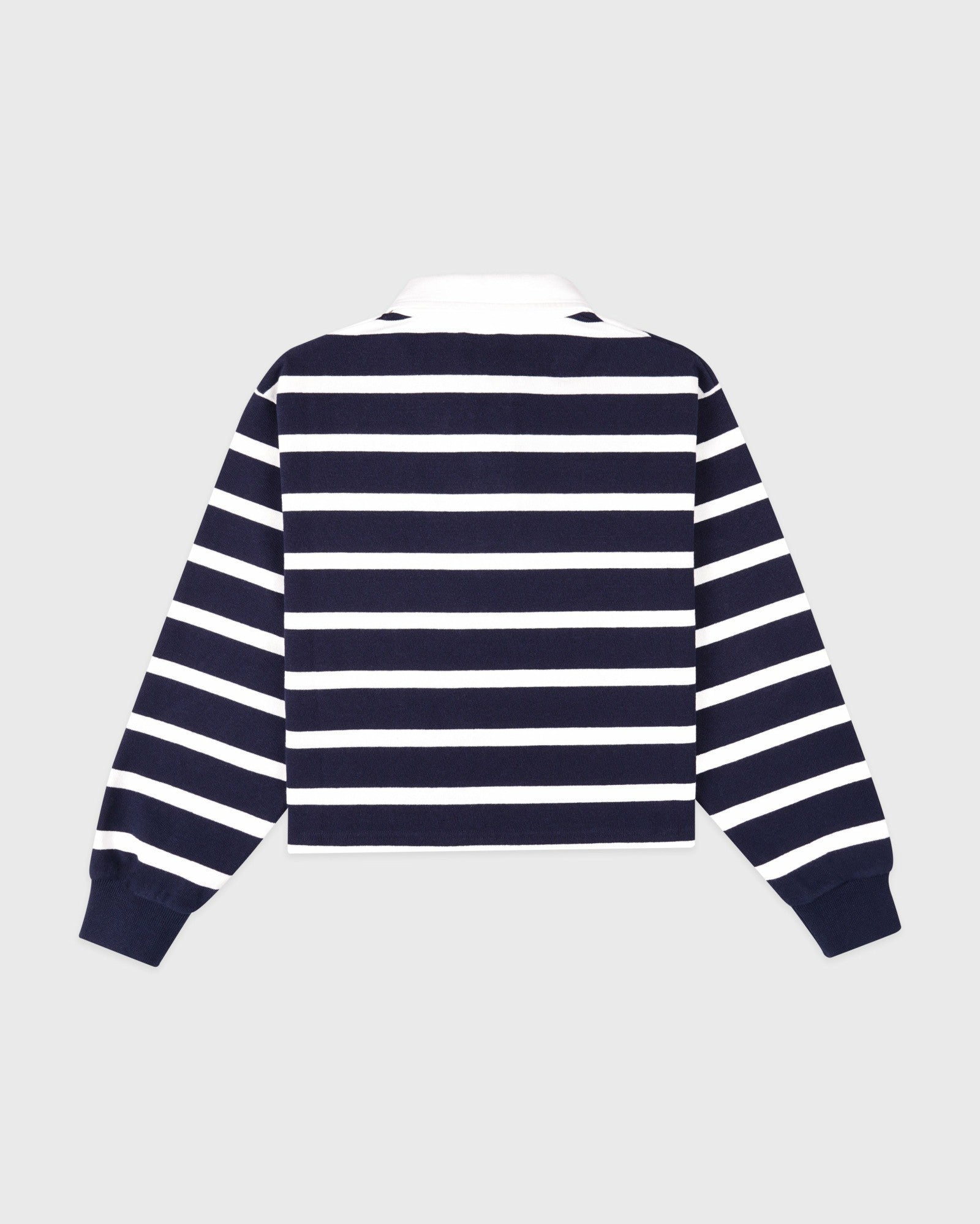 Yale Crest Rugby Polo - Navy/White Sporty & Rich Sale