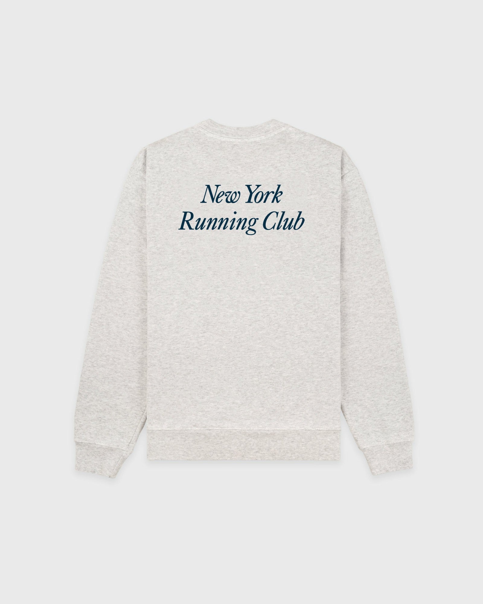 Run Club Crewneck - Heather Gray/Navy Sporty & Rich Online
