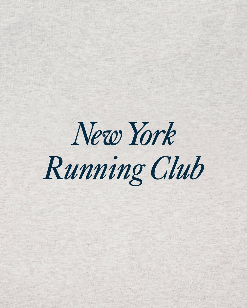 Run Club Crewneck - Heather Gray/Navy Sporty & Rich Online