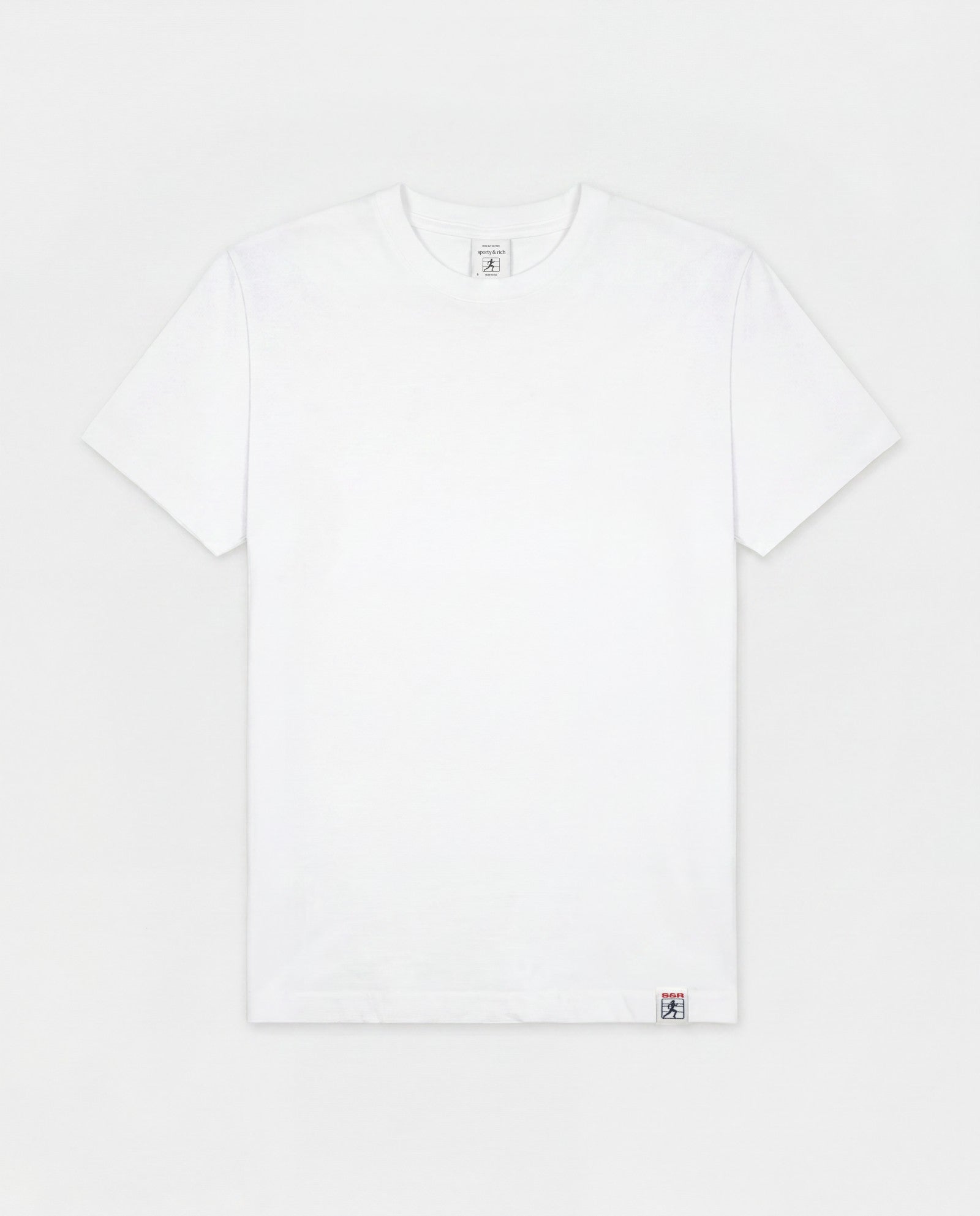 Bold Runner Essential Tee - White Sporty & Rich US