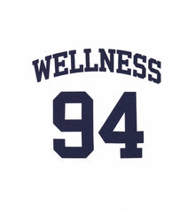 Wellness 94 Rugby Tee - White/Flax blue/Navy Sporty & Rich Online