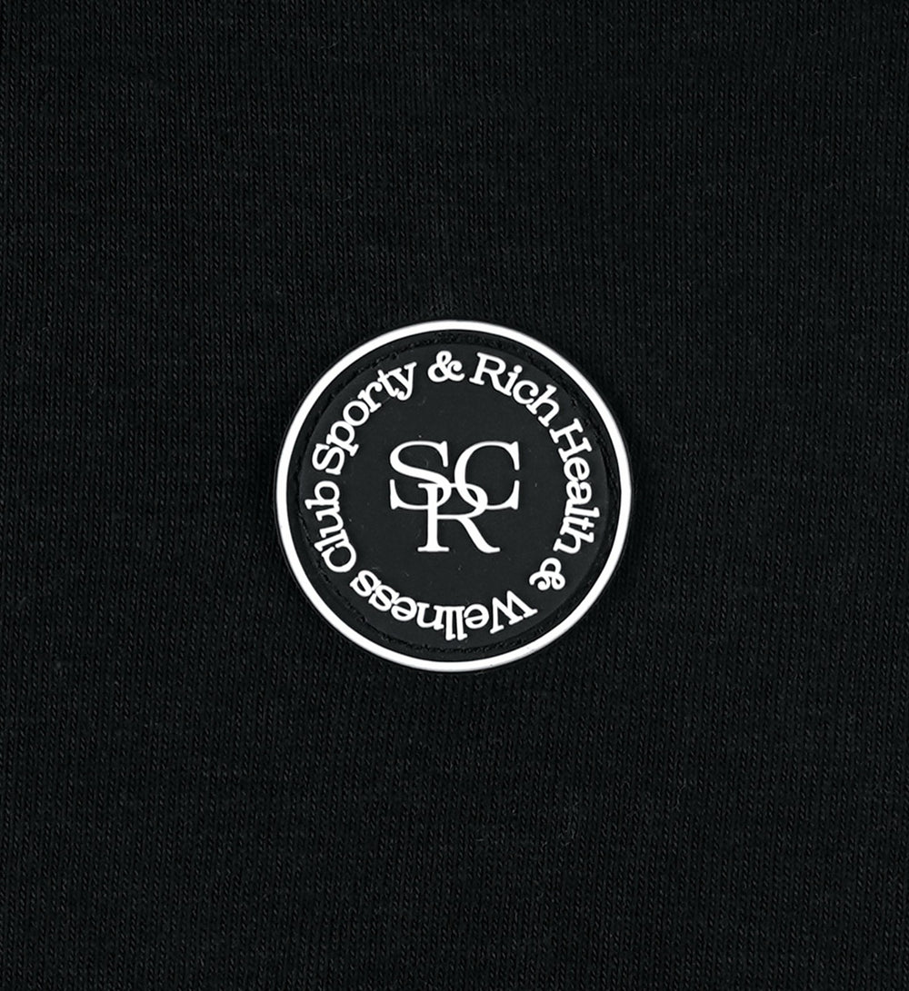 SRHWC Baby Rib Tank - Black/White Sporty & Rich For Sale