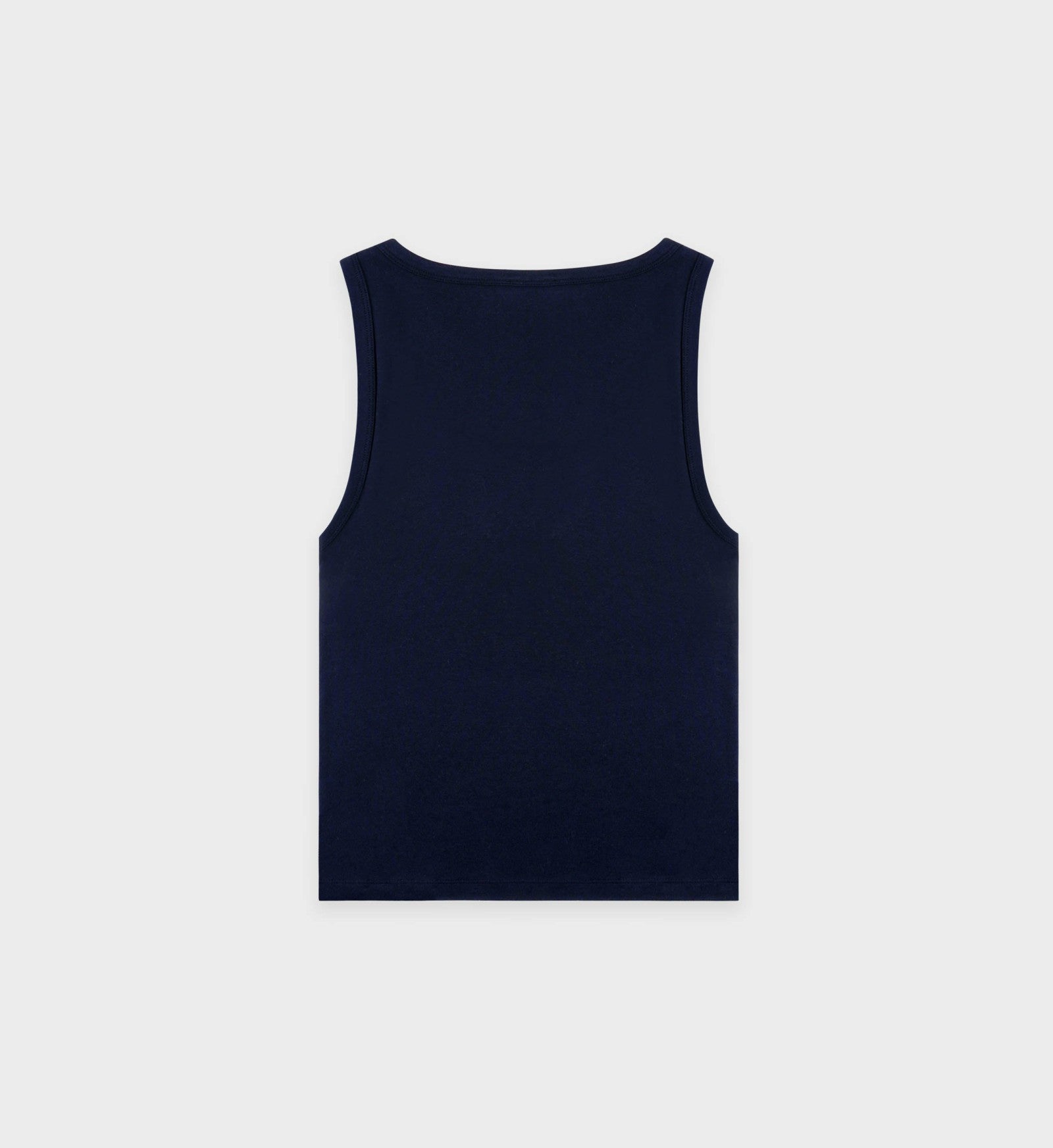 SRHWC Baby Rib Tank - Navy/White Sporty & Rich Sale