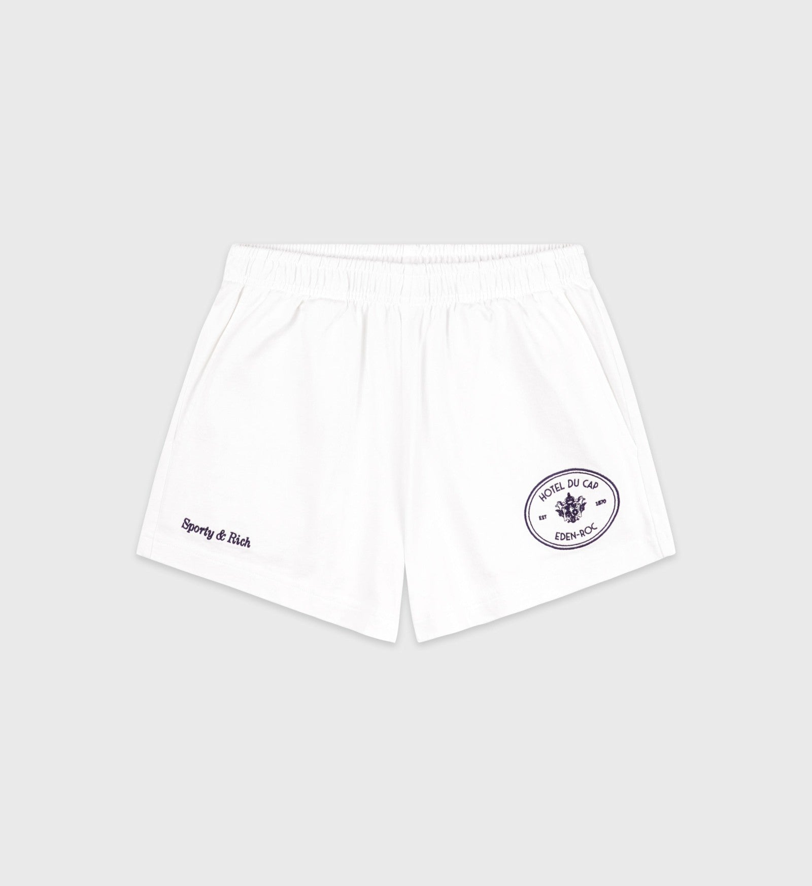 Eden Crest Disco Short - White/Navy Sporty & Rich Sale