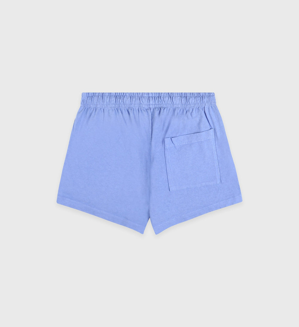 Wellness Ivy Disco short - Flax blue/White Sporty & Rich Outlet