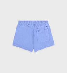 Wellness Ivy Disco short - Flax blue/White Sporty & Rich Outlet