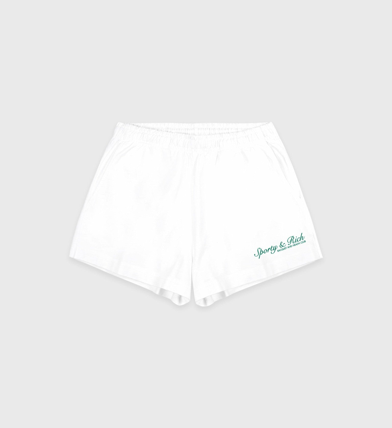 Syracuse Disco Short - White/Alpine Sporty & Rich US