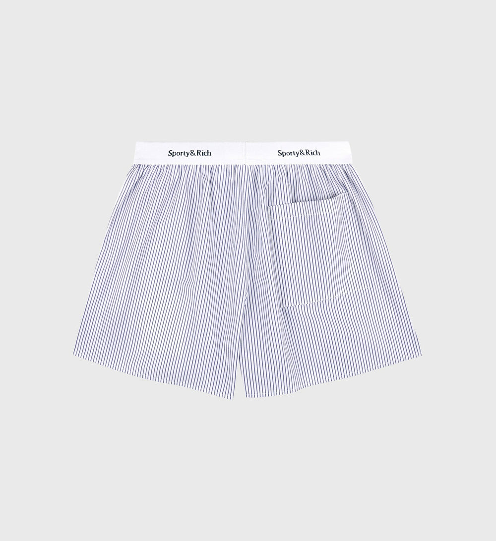 Yankees Serif Boxer Short - Navy Striped Sporty & Rich Sale