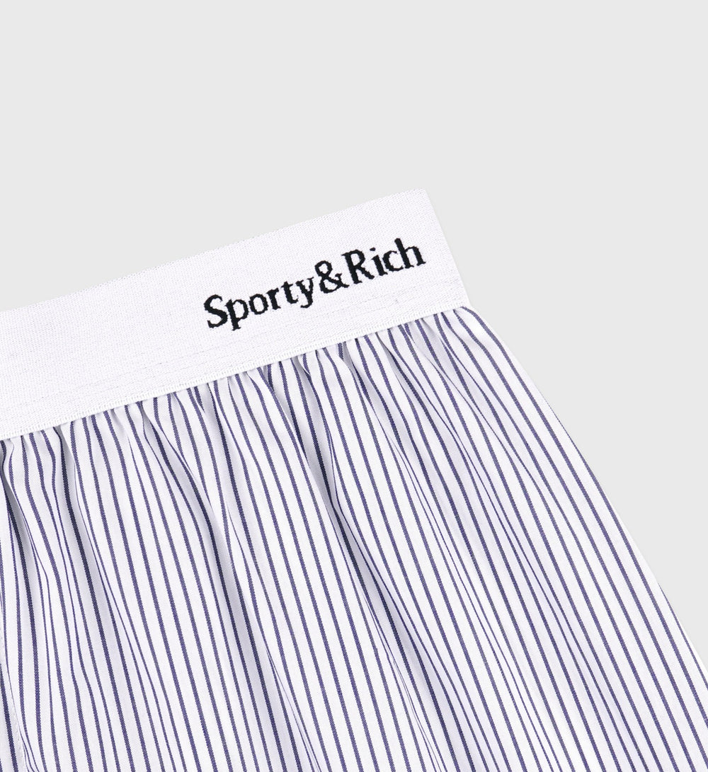 Yankees Serif Boxer Short - Navy Striped Sporty & Rich Sale