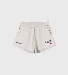 Dodgers Serif Disco Short - Heather Gray/Navy Sporty & Rich Online