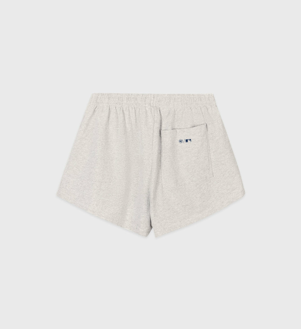 Dodgers Serif Disco Short - Heather Gray/Navy Sporty & Rich Online