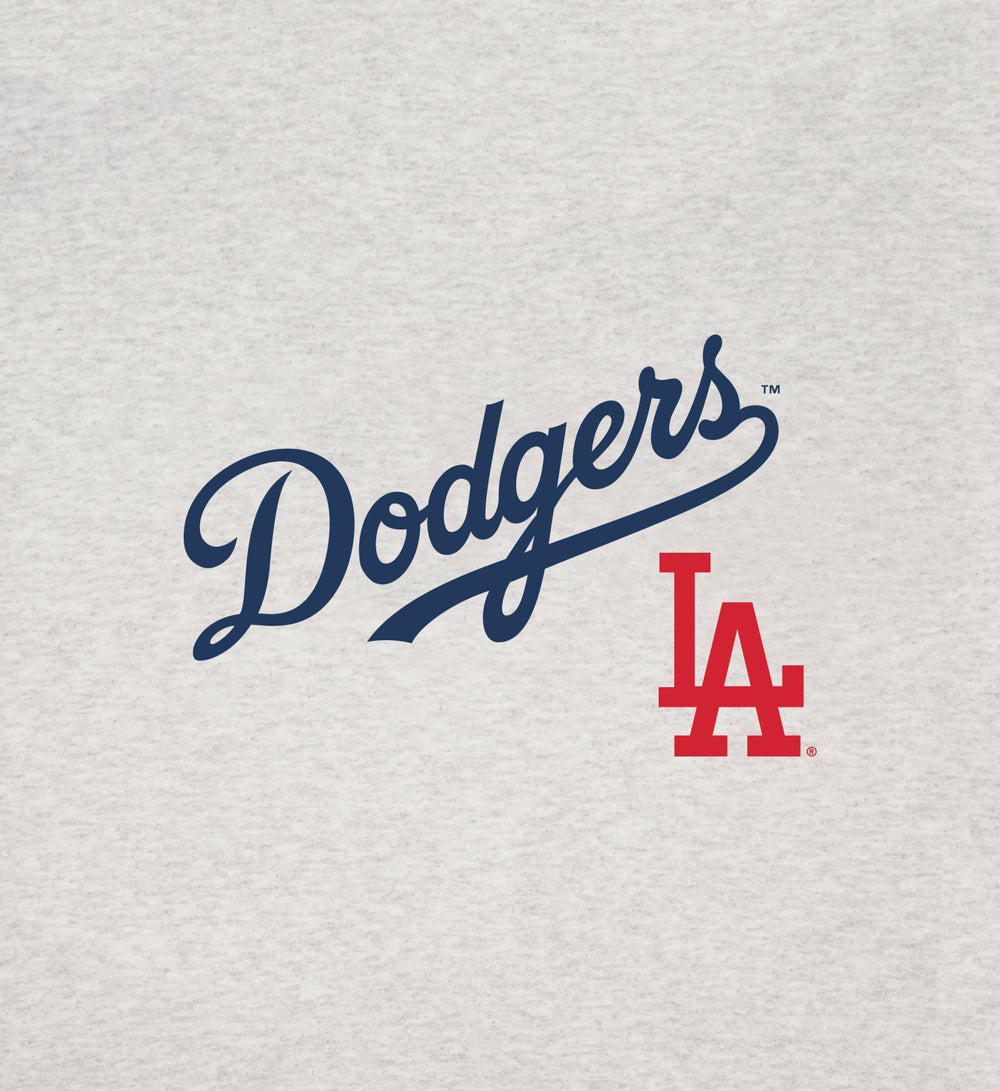 Dodgers Serif Disco Short - Heather Gray/Navy Sporty & Rich Online