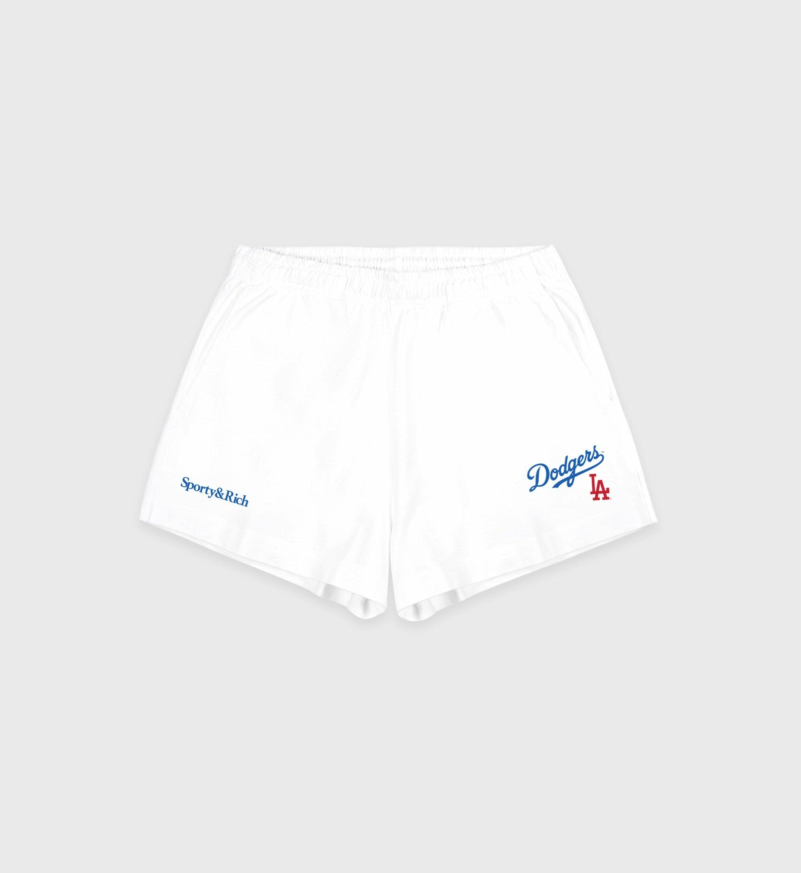 Dodgers Serif Disco Short - White/Team Blue Sporty & Rich Discount