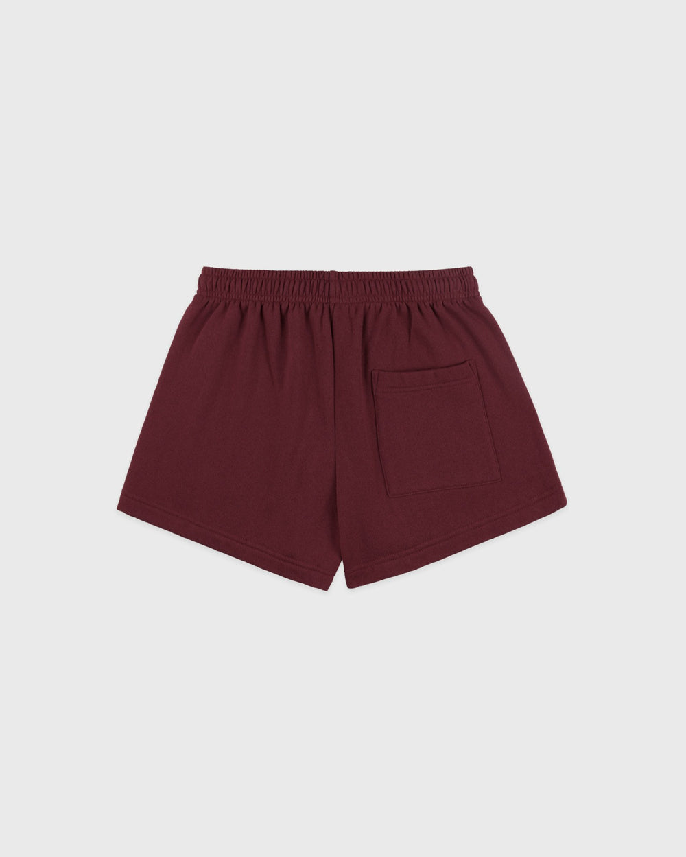 Syracuse Embroidered Disco Short - Bordeaux/White Sporty & Rich For Sale