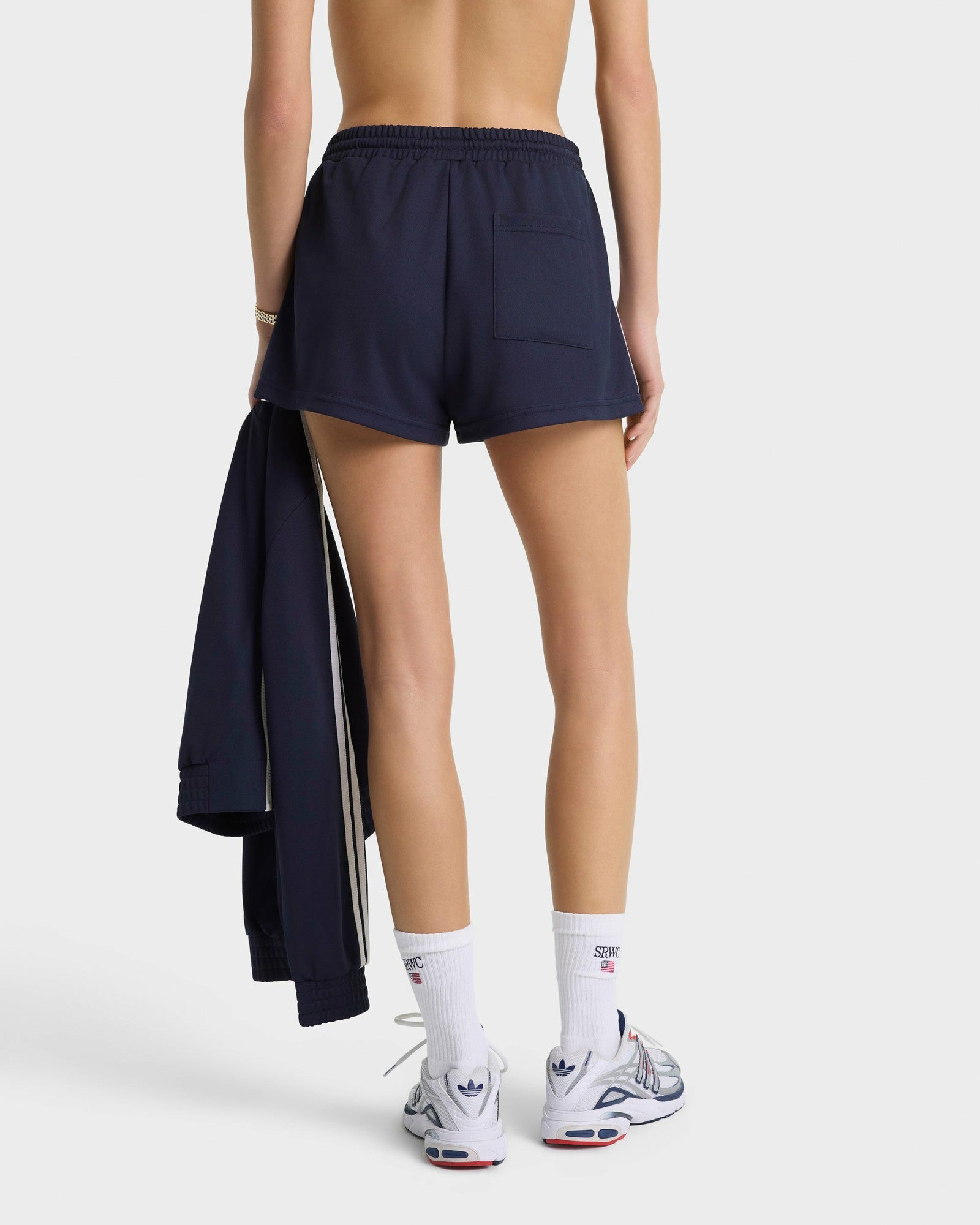 Nautical Roller Short - Navy Sporty & Rich Sale