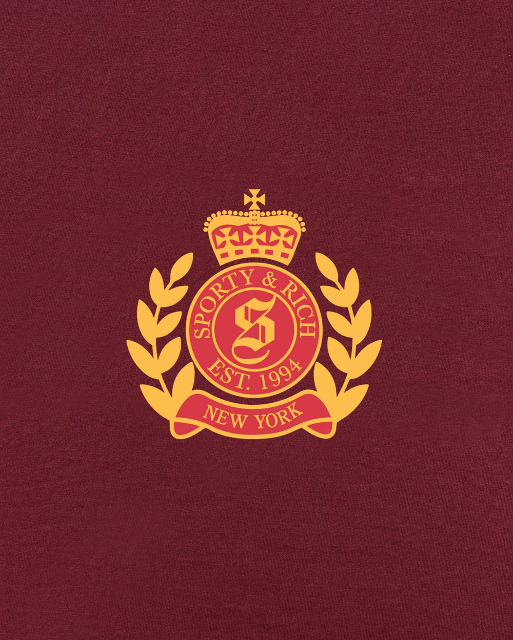 NY Health Crest Kids Sweatpant - Merlot Sporty & Rich Online