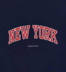 New York Ivy Kids Hoodie - Navy/Ruby Sporty & Rich Discount