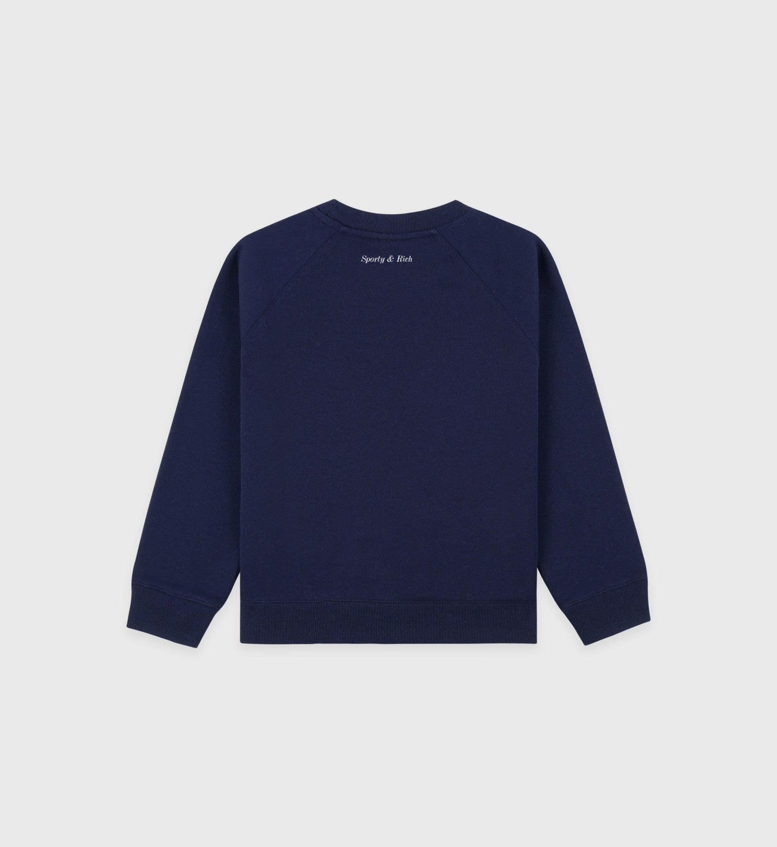 Eden Crest Kids Creweneck - Navy/White Sporty & Rich Outlet