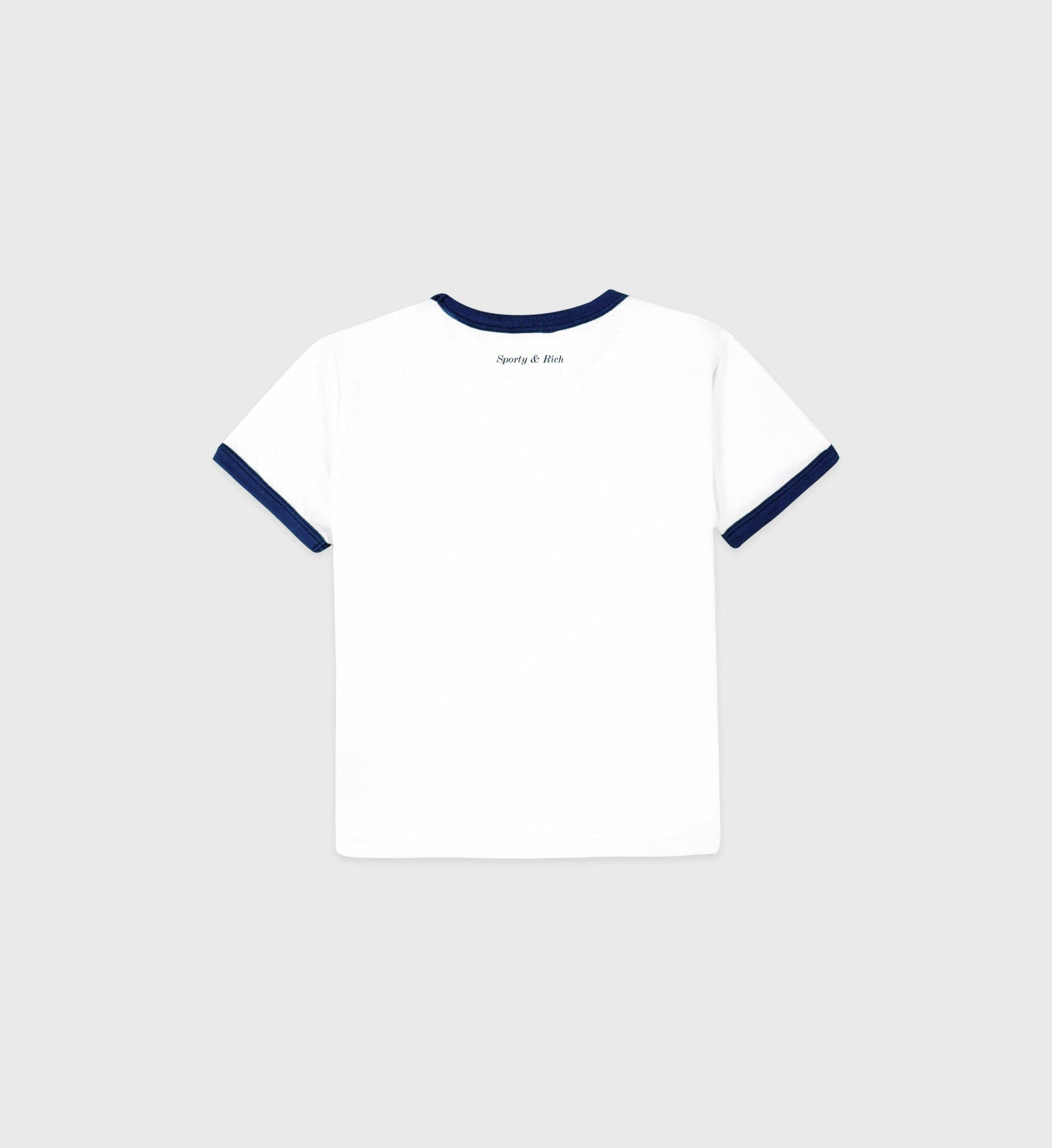 Eden Crest Kids Ringer Tee - White/Navy Sporty & Rich Sale