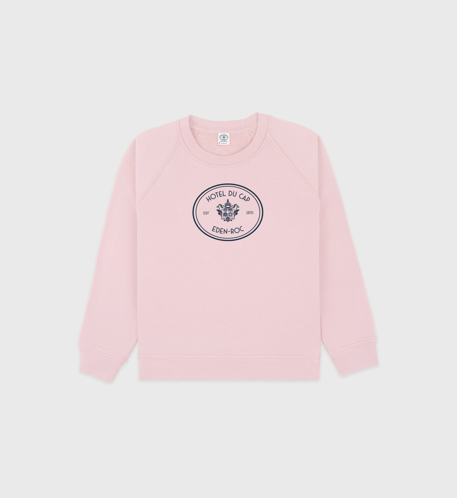 Eden Crest Kids Creweneck - Pink Dolphin/Navy Sporty & Rich Online