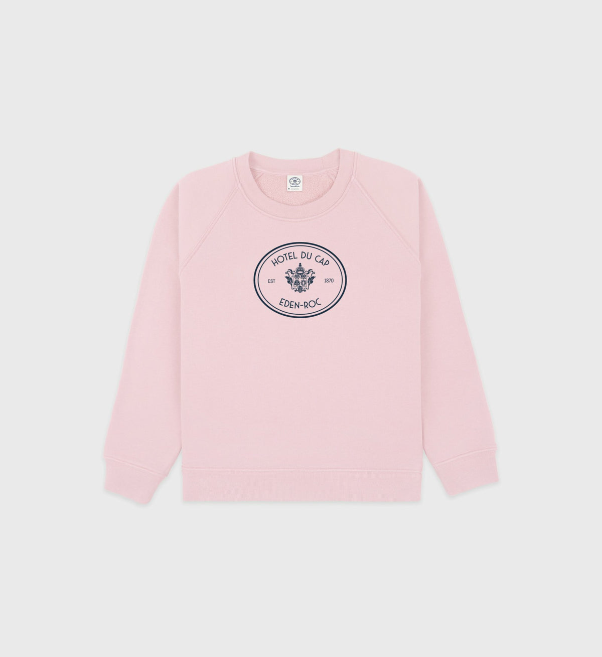 Eden Crest Kids Creweneck - Pink Dolphin/Navy Sporty & Rich Online