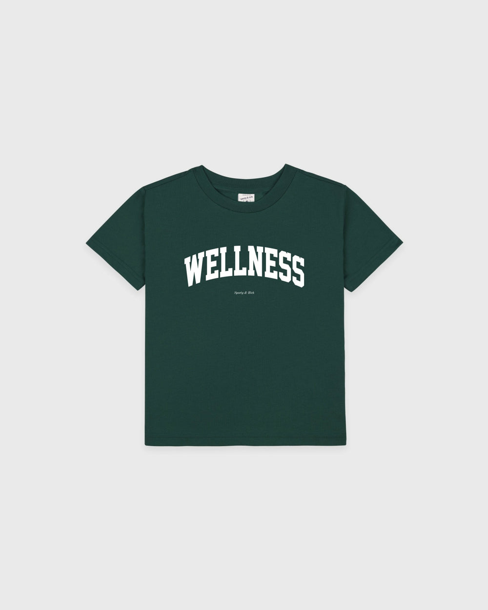 Wellness Ivy Kids T-Shirt - Forest/White Sporty & Rich Outlet