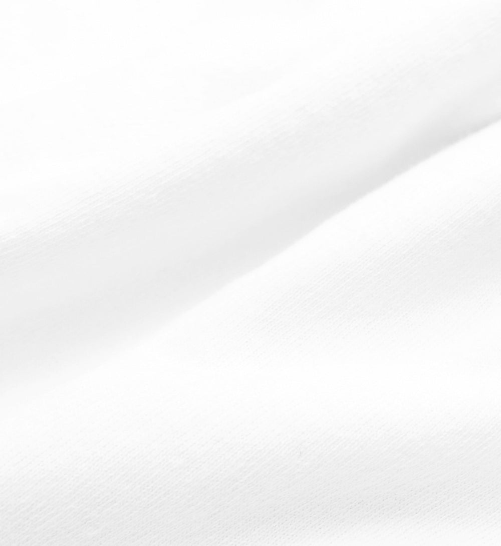 Wellness Club Flocked Kids Ringer Tee - White/Navy Sporty & Rich US