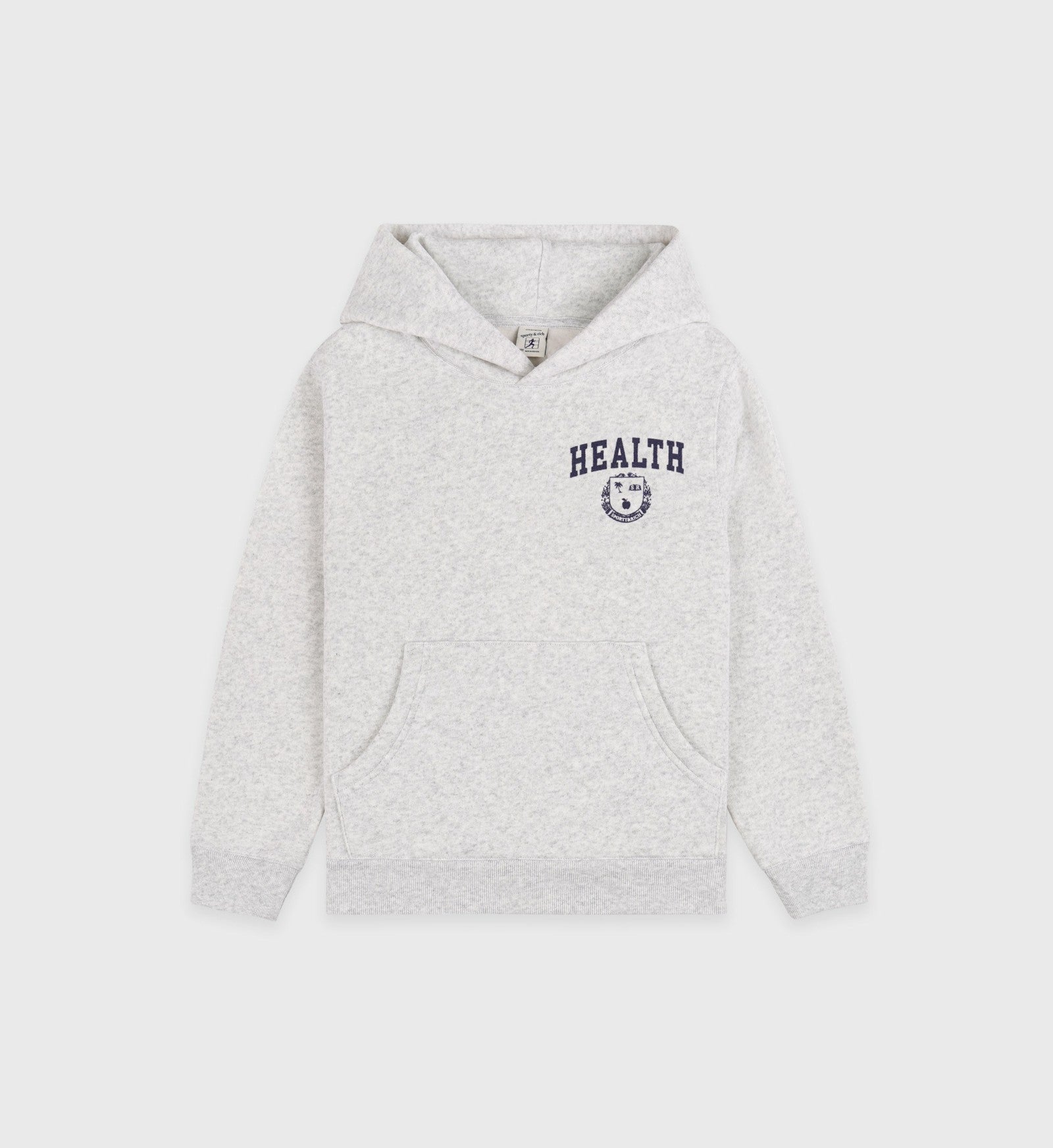 Diana Kids Hoodie - Heather Gray/Navy Sporty & Rich Sale