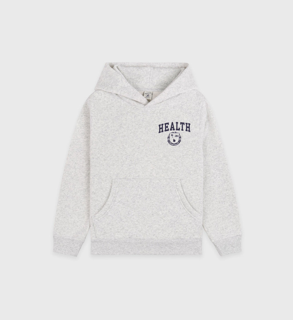 Diana Kids Hoodie - Heather Gray/Navy Sporty & Rich Sale