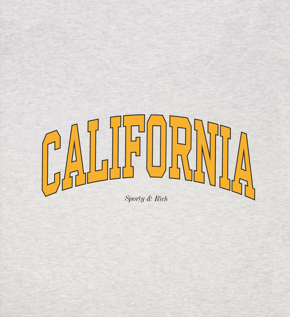 California Kids Crewneck - Heather Gray/Gold Sporty & Rich Discount